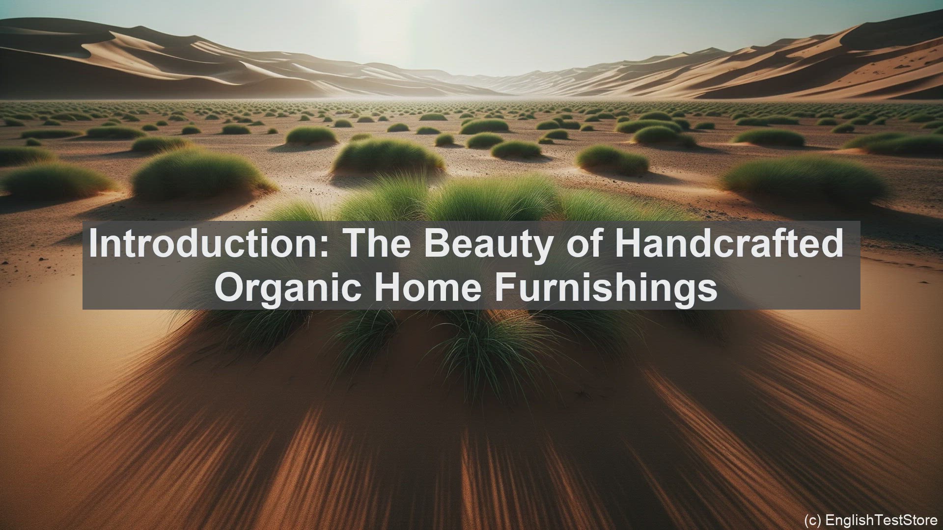 'Video thumbnail for Top 10 Sentences for Understanding Handcrafted Organic Home Furnishings'