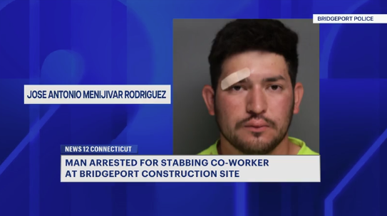 Video thumbnail for Man accused of stabbing coworker at Bridgeport construction site