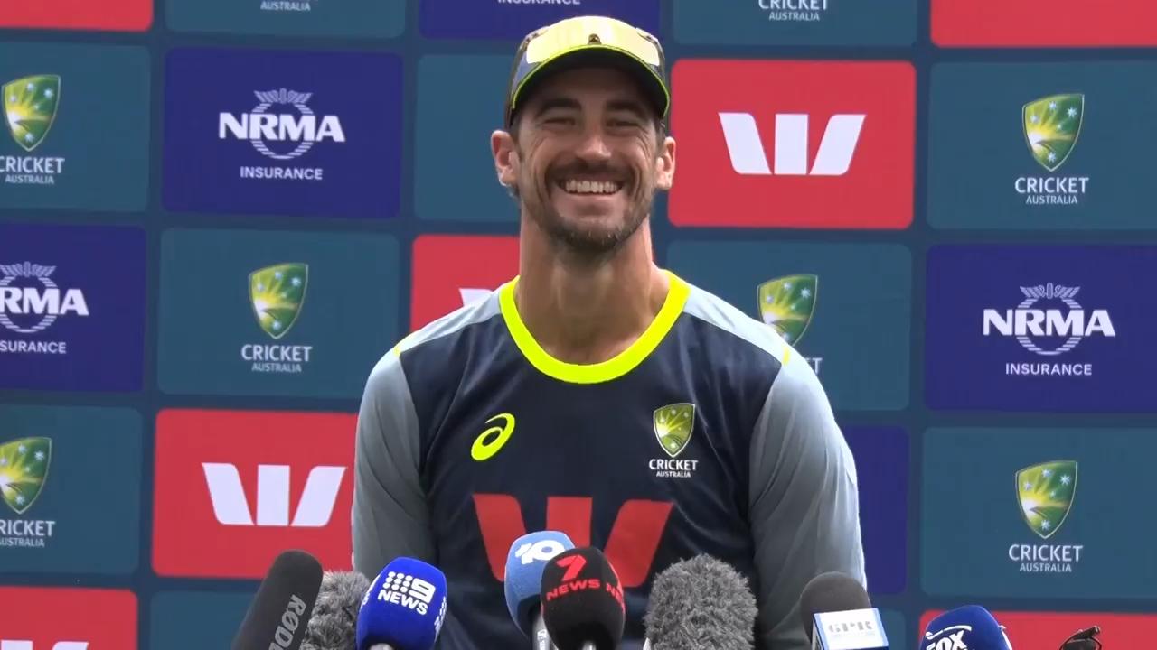 Video thumbnail for Two men down, 'experienced' Starc to lead the bowling attack for Australia in the Ashes Test