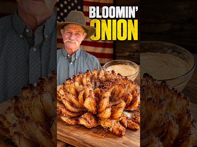 Video thumbnail for The Secret to the Crispiest Blooming Onion You'll Ever Eat