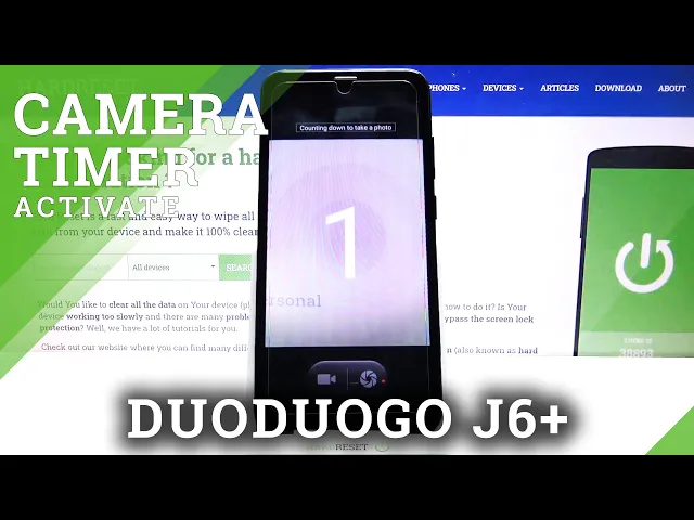 Video thumbnail for How to Use Camera Timer in DUODUOGO J6+ - Set Camera Timer