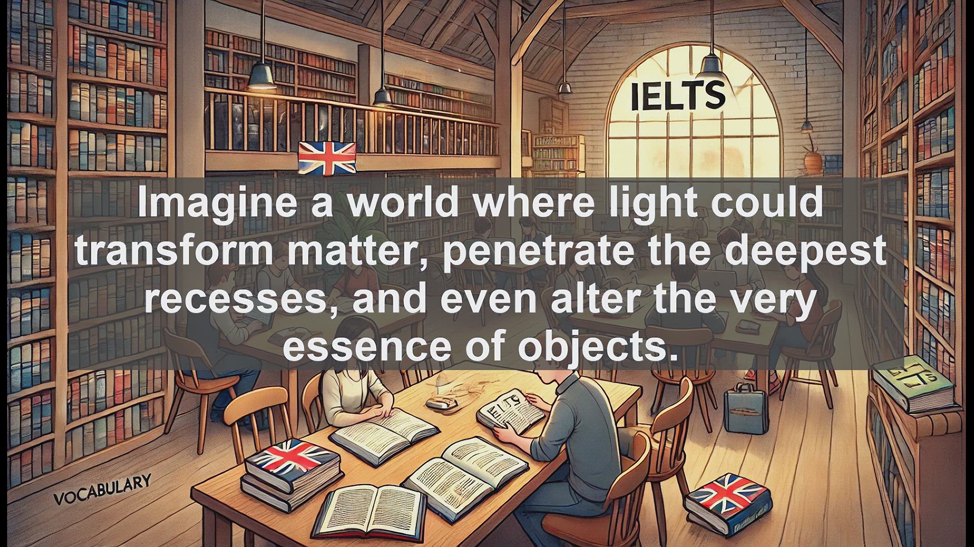 'Video thumbnail for 5000 Must Know IELTS 8.0 Vocabulary - Irradiate: Boost Your IELTS Score with This Powerful Word'