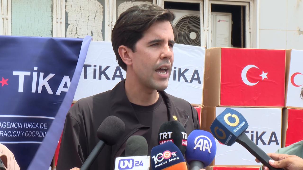 Video thumbnail for Venezuela: Turkish aid reaches earthquake survivors in Venezuela.
