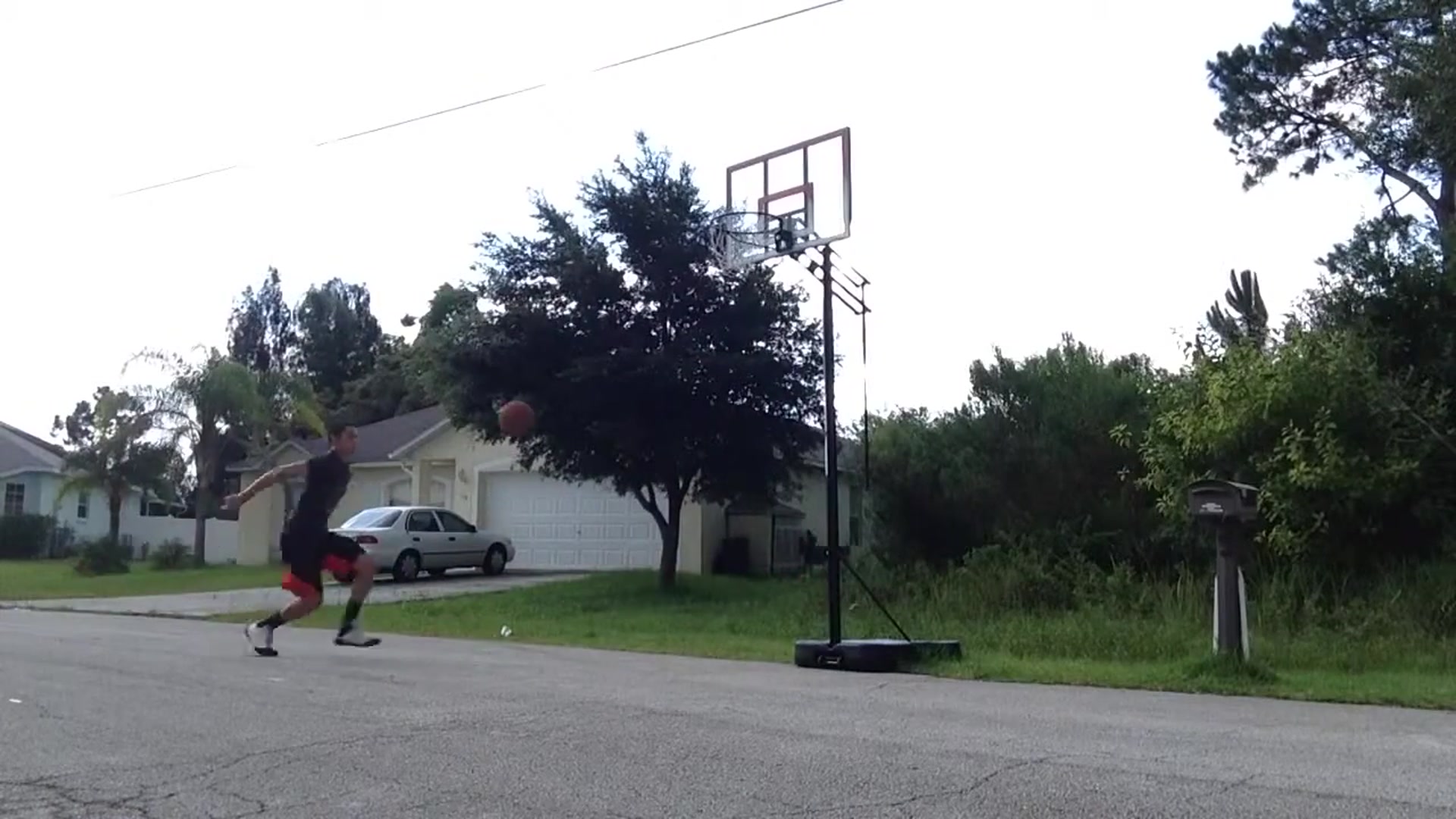 'Video thumbnail for Isaiah Rivera 5'11 Windmill Dunks on 9'6'