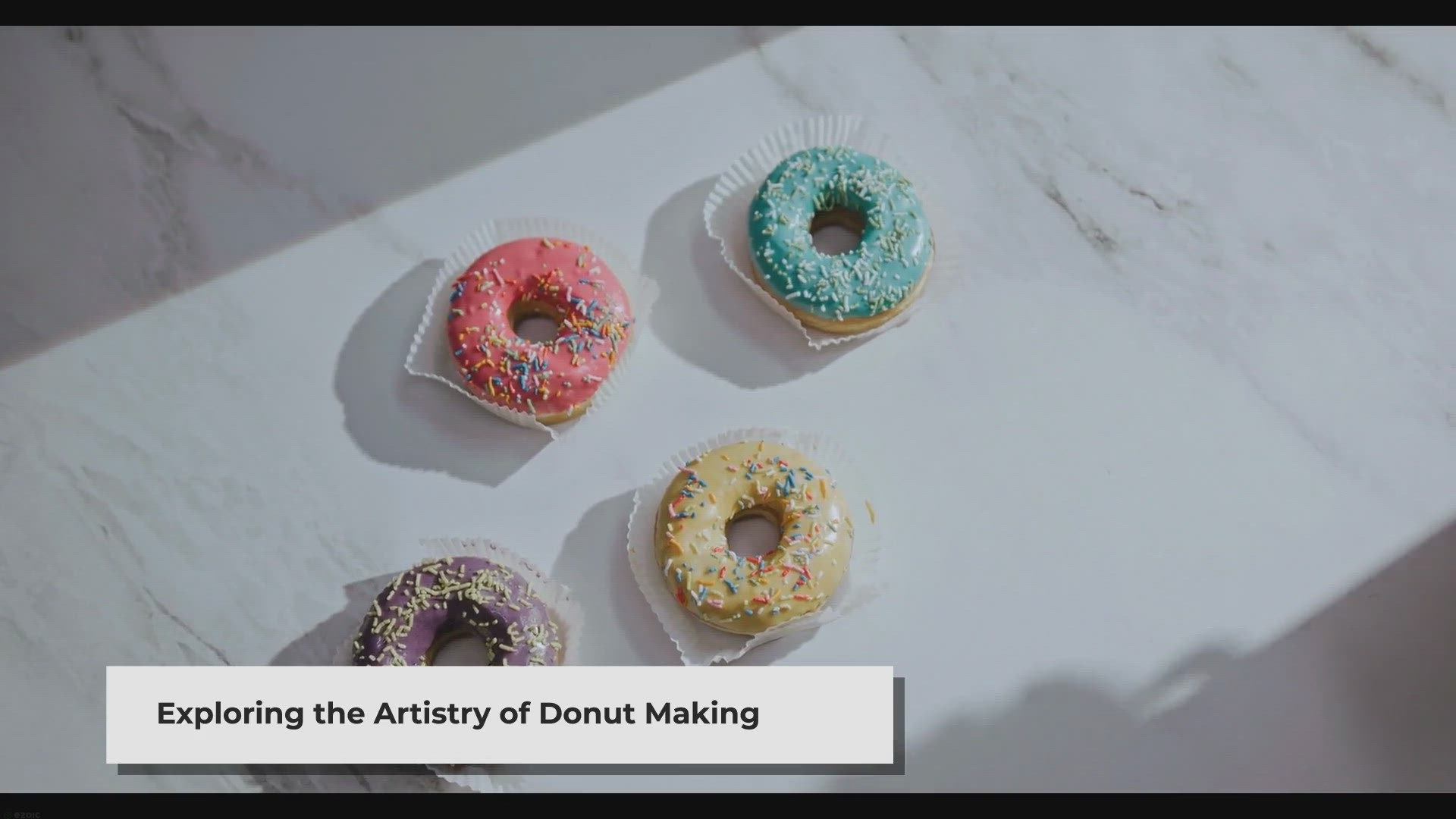 Video thumbnail for The Art of Donut Making: An Insightful Interview with a Local Donut Maker