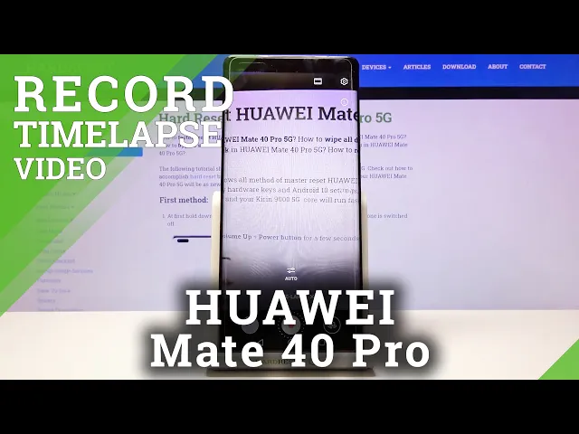 Video thumbnail for How to Use the Timelapse Feature on HUAWEI Mate 40 Pro – Speed Up Videos