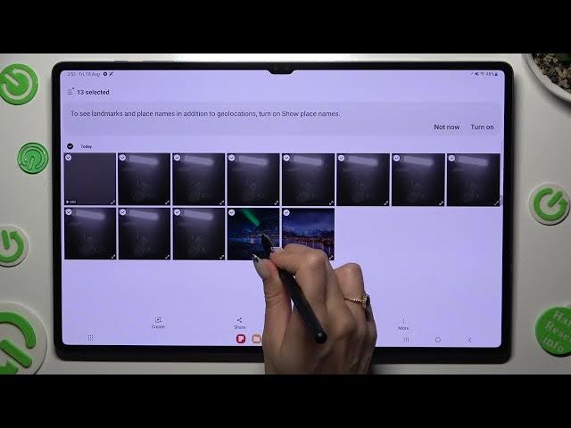 Video thumbnail for How to Select and Delete Multiple Photos At Once In the Gallery of Samsung Galaxy Tab S9 Ultra