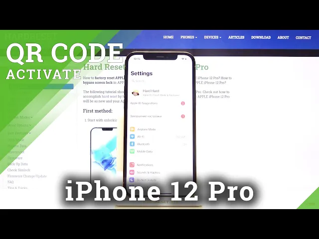 Video thumbnail for How to Allow Camera to Scan QR Codes on iPhone 12 Pro