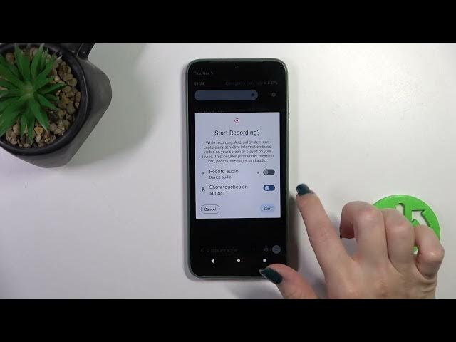 Video thumbnail for How to Switch On / Off Screen Touches in Screen Recording on Fairphone 4