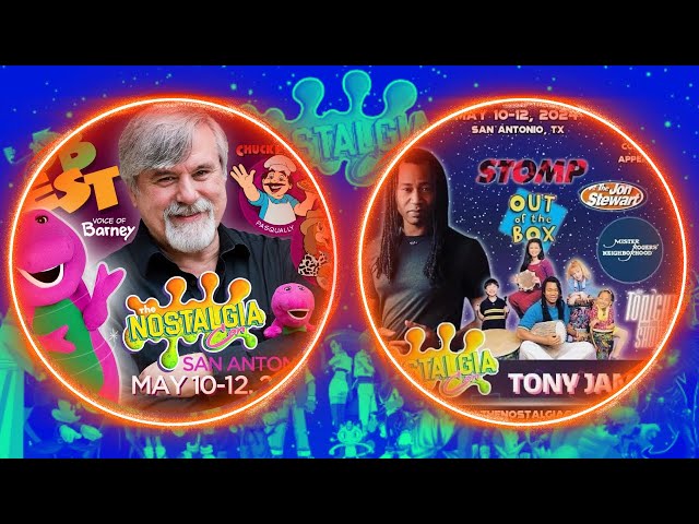 Video thumbnail for Out of the Box & Barney: Q&A with TV’s Tony James, Bob West, and Josh Martin at Nostalgia Con 2024