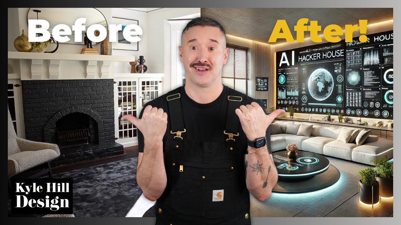 Video thumbnail for We Transformed This Home Into an AI Hacker House??