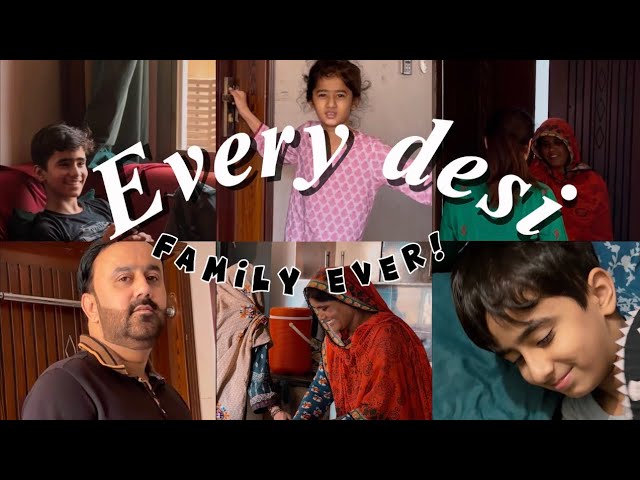 Video thumbnail for Every Desi Family Ever 🏠
