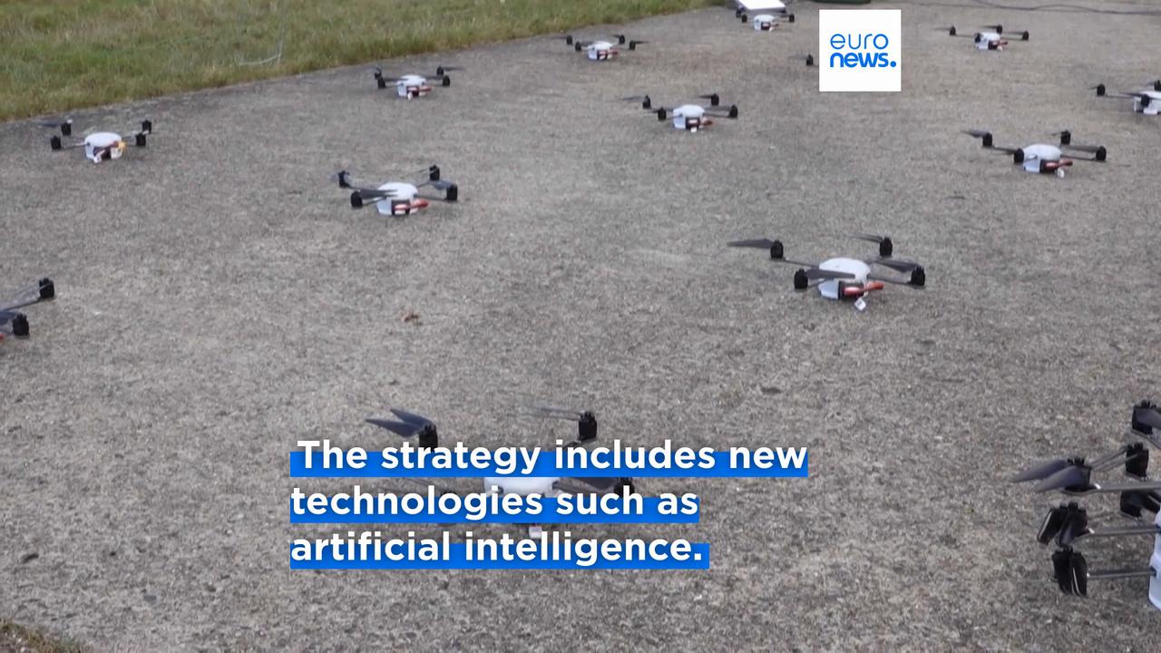 Video thumbnail for Speed and deterrence: Germany's defence minister unveils first ever military strategy