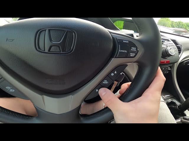 Video thumbnail for How to Navigate Through the Speedometer Display Honda Accord VIII ( 2007 – 2016 ) Manage Speedometer