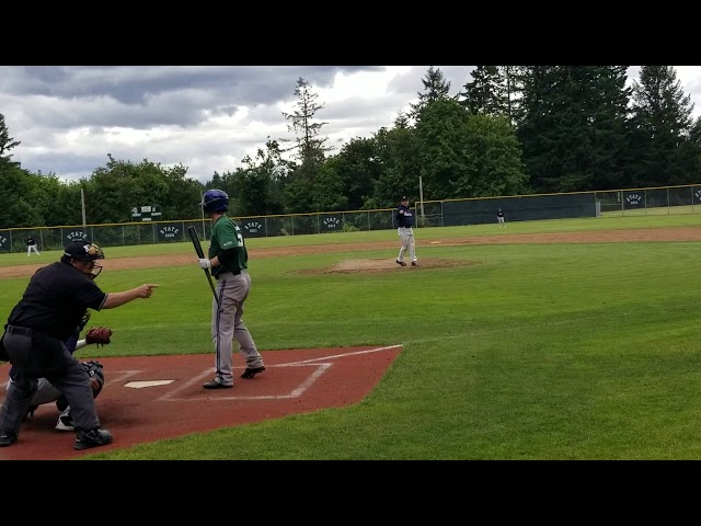 Video thumbnail for Pitching 6-10-18 1st hitter