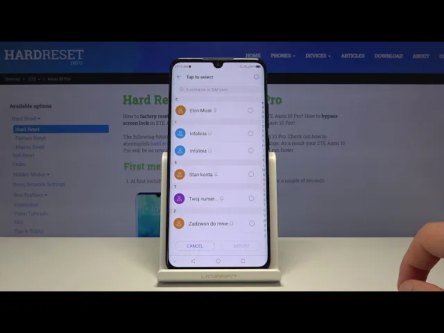 Video thumbnail for How to Copy Contact on ZTE Axon 10 Pro – Transfer Contacts