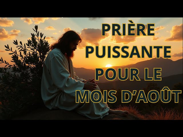 Video thumbnail for AOÛT SOUS LA PROTECTION DE DIEU – Prière Puissante pour Tout le Mois | Couvre Tes Jours par la Foi