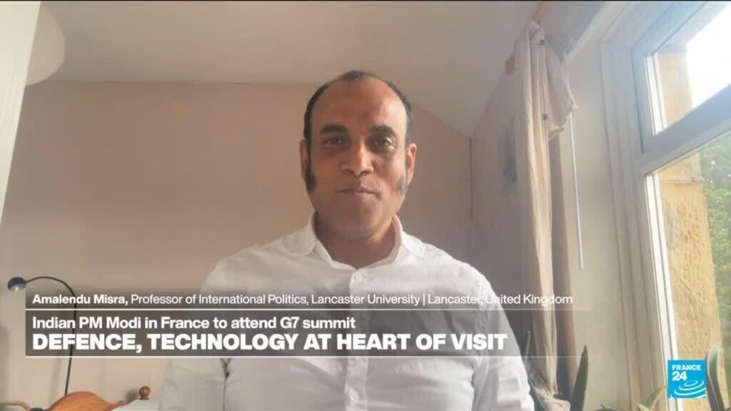 Video thumbnail for Indian PM Modi in France to attend G7 summit