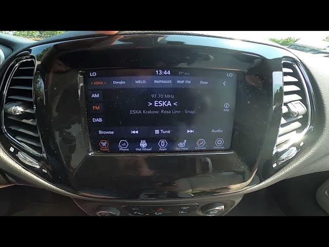 Video thumbnail for How to Assign Radio Station to Button in Jeep Compass II ( 2017 - now )
