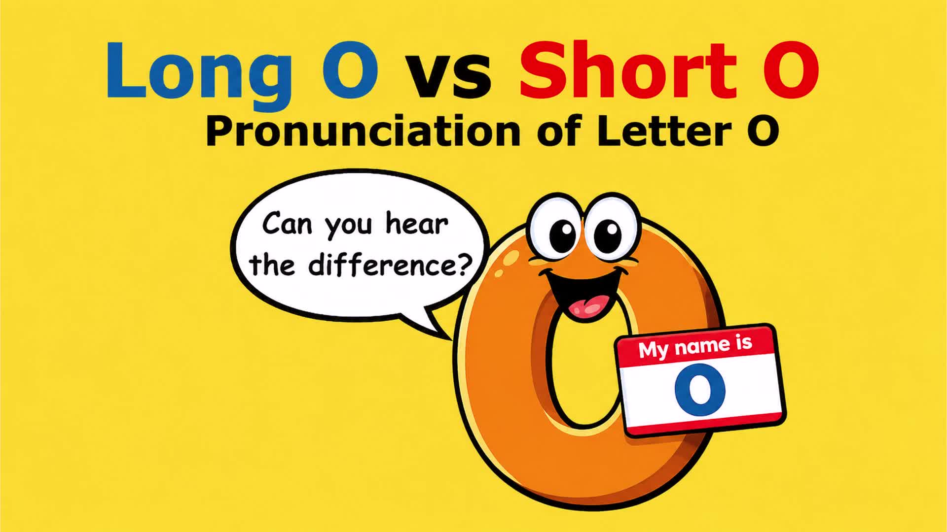Video thumbnail for Long O vs Short O | Can you hear the difference?