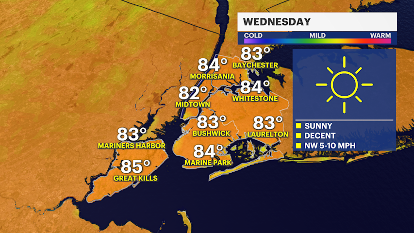 Video thumbnail for Drying out and looking gorgeous for Wednesday in the Bronx
