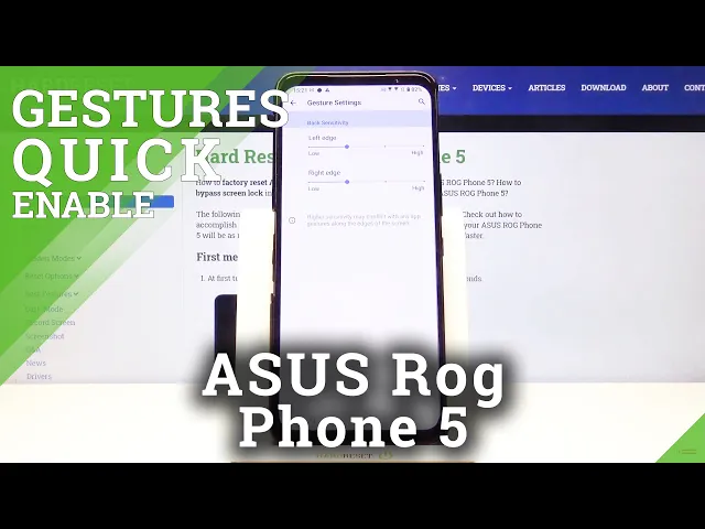 Video thumbnail for How to Change Gestures Sensitivity on ASUS ROG Phone 5