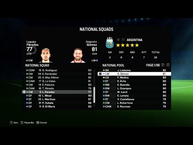 Video thumbnail for How to Make National Teams Transfer on FC24 (FIFA 24)