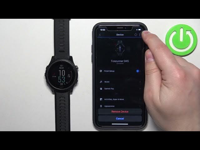 Video thumbnail for How to Unpair GARMIN Forerunner 945 From iPhone