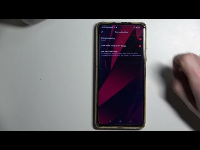 Video thumbnail for Opera GX Android - How to Enable & Disable Cookie Dialogs