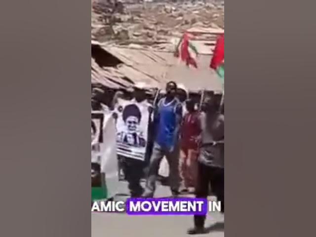 Video thumbnail for IMN members protest in Kano over reported killing of Iran’s Supreme Leader