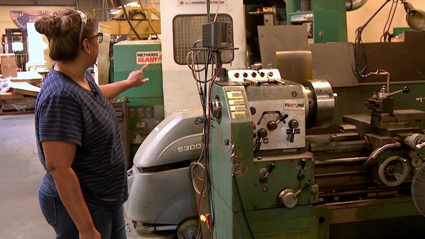 Video thumbnail for Made in Connecticut: Business owner hopes to inspire next generation of workers and women in industry