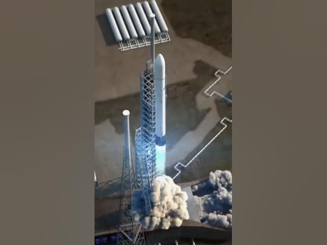 Video thumbnail for Blue Origin New Glenn Rocket in Space #blueorigin #space #NASA #spaceship #rocket #newglenn #spacex