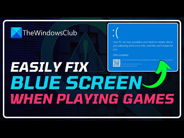 Video thumbnail for Fix BLUE SCREEN when playing Games on Windows PC