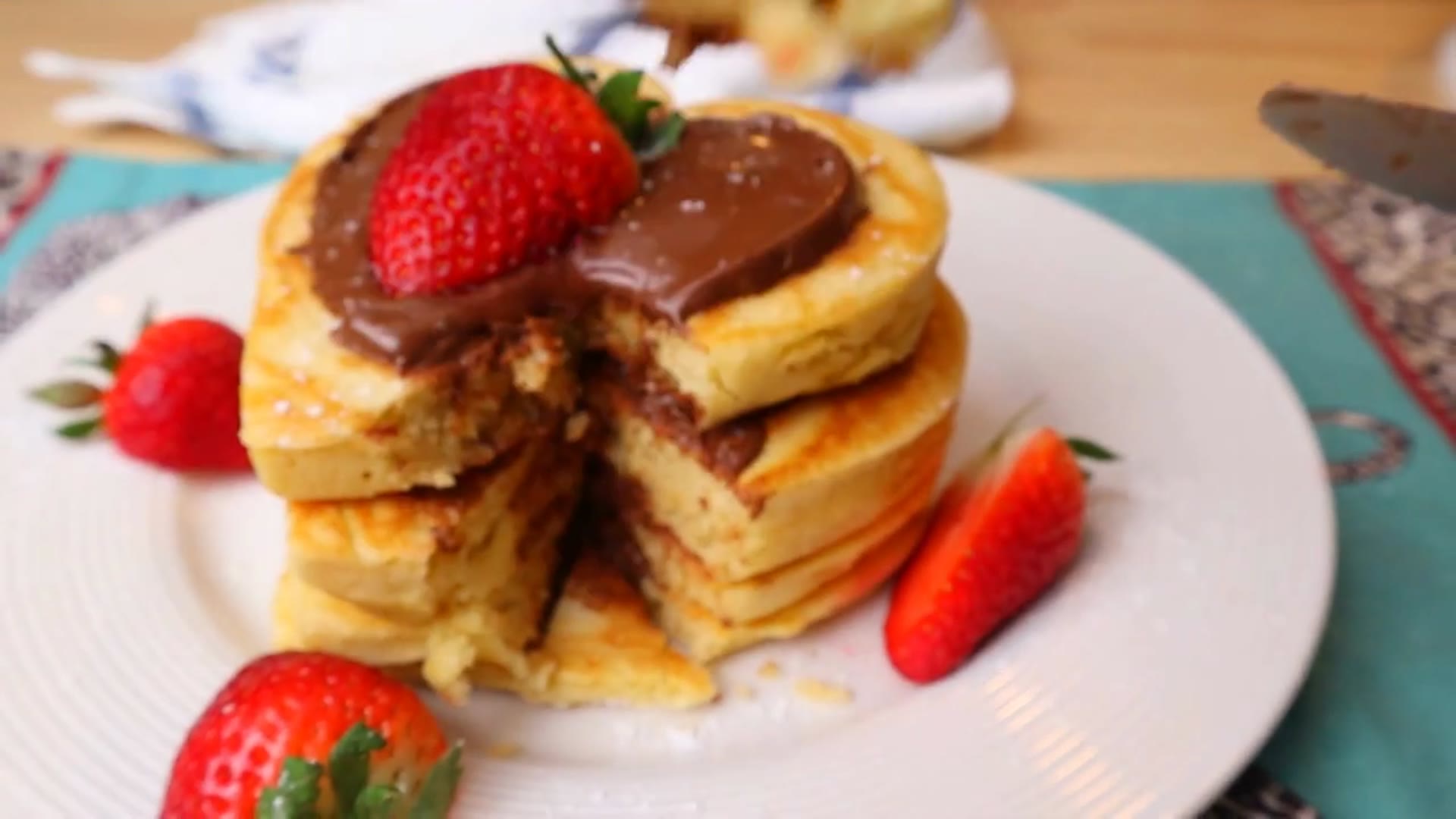 Video thumbnail for Perfect Homemade Pancake Recipe