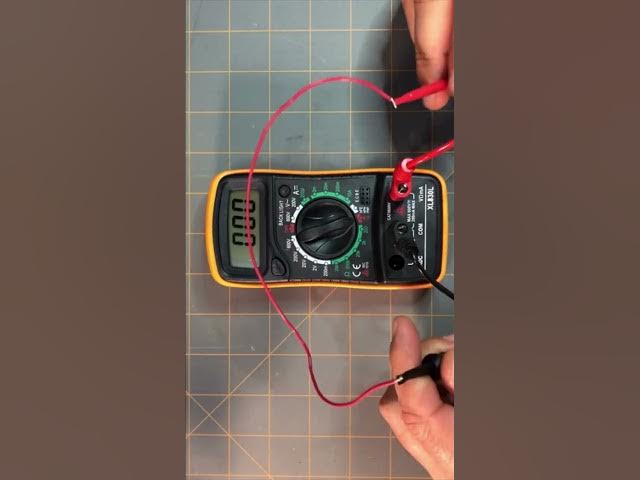 Video thumbnail for Testing for Continuity Using a Multimeter