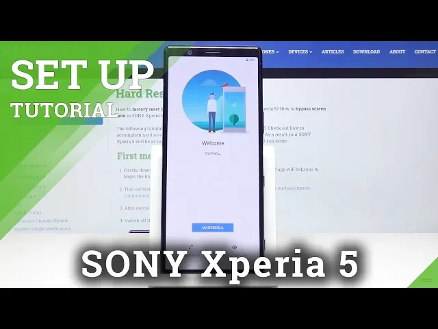 Video thumbnail for How to Set Up SONY Xperia 5 – Activation Process