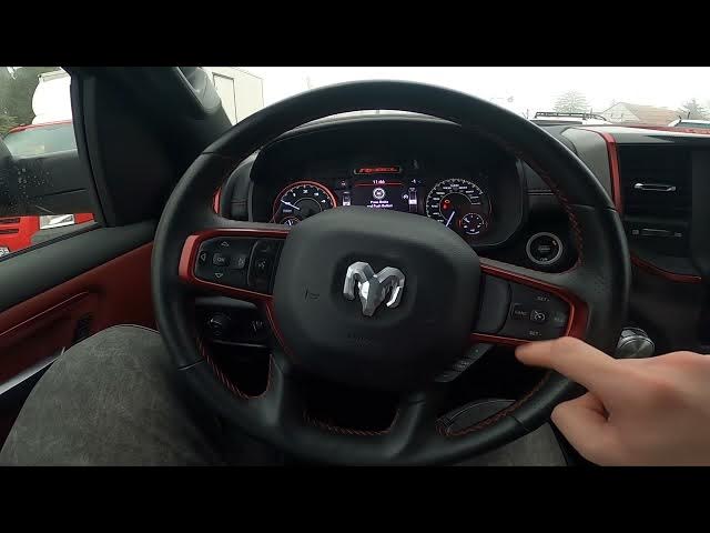 Video thumbnail for How to Enable or Disable Cruise Control in Dodge RAM REBEL 1500 II ( 2019 - now )