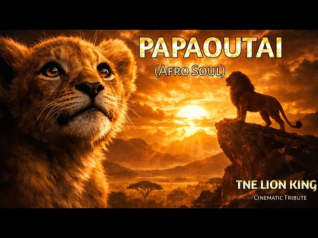Video thumbnail for THE LION KING – Papaoutai (Afro Soul) Cinematic Tribute
