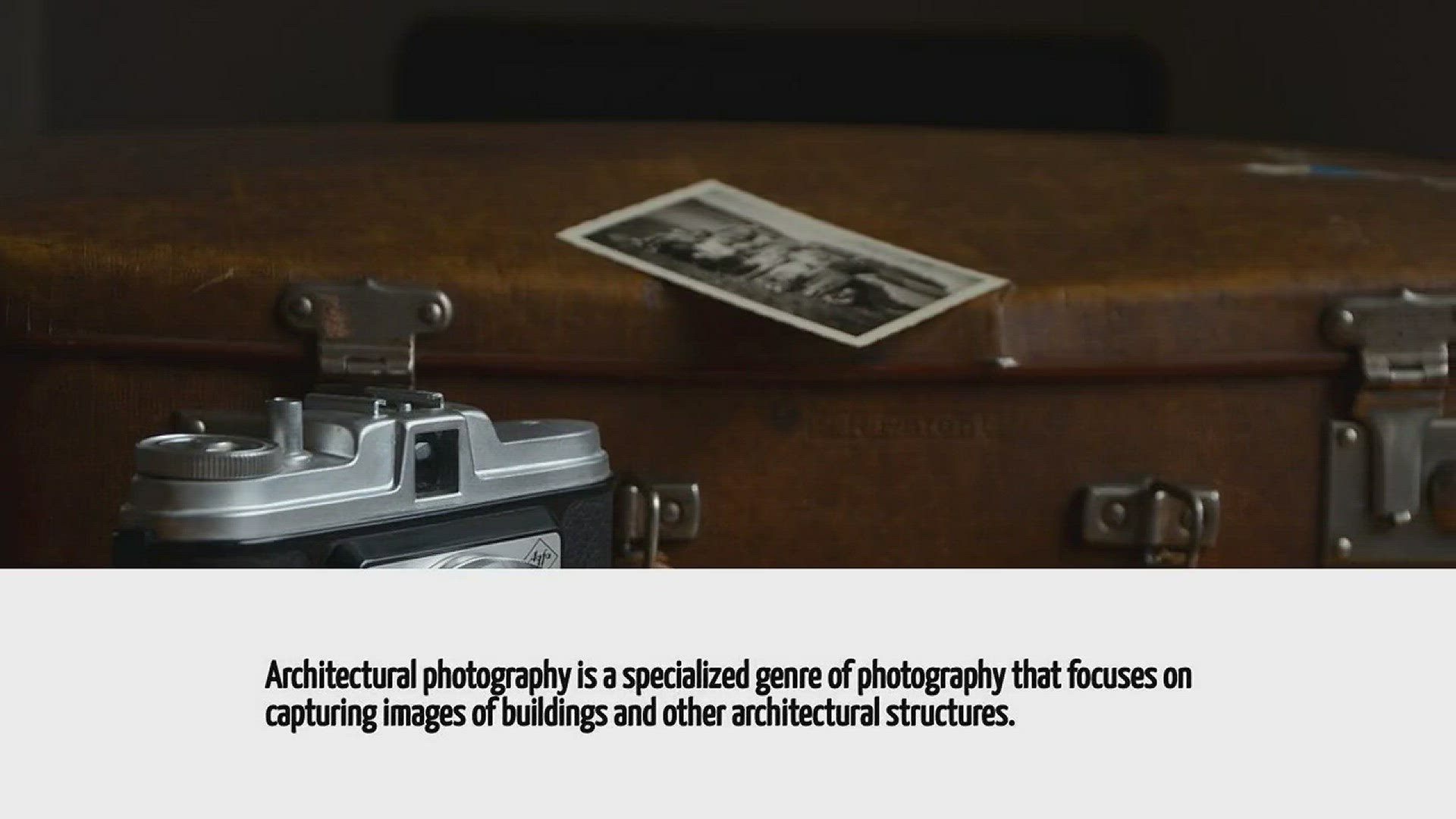 Video thumbnail for What Is Architectural Photography