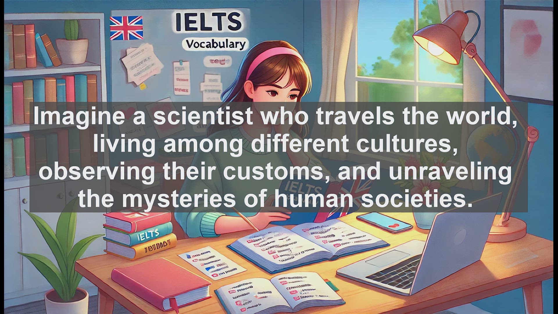 'Video thumbnail for 2000 Must Know IELTS 9.0 Vocabulary - What Is an Anthropologist? Exploring the Study of Human Cultures'