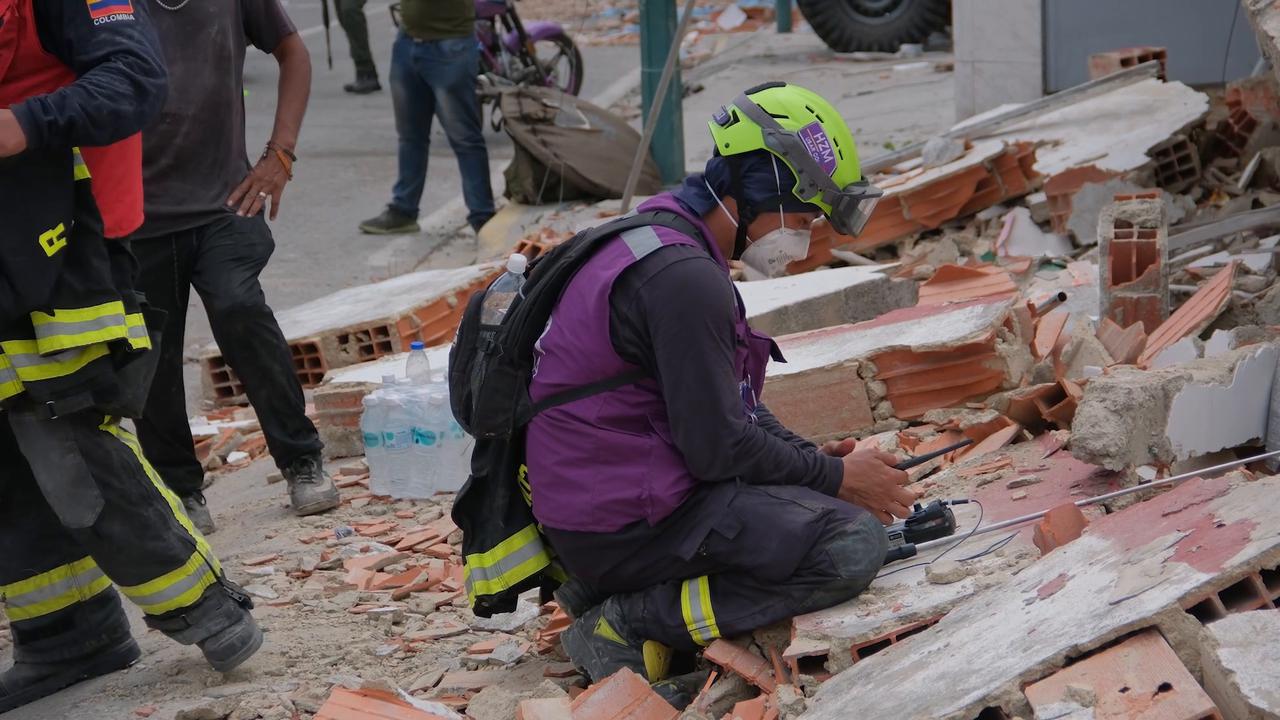 Video thumbnail for Venezuela: International rescue teams deploy in Venezuela following earthquakes.