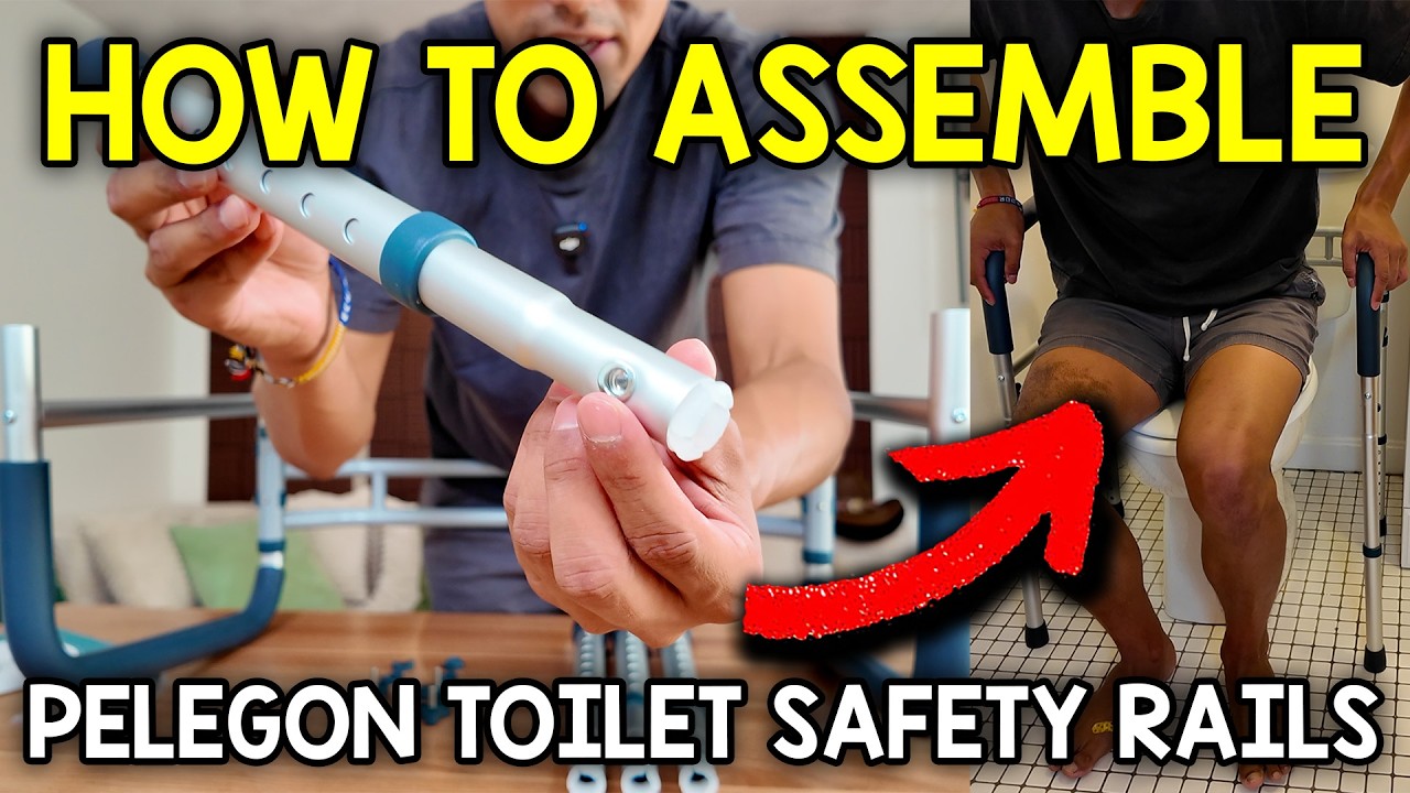 Video thumbnail for How To Assemble The PELEGON Toilet Safety Rails
