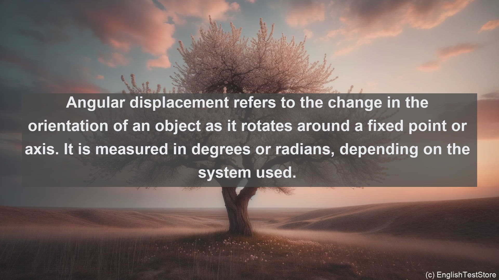 'Video thumbnail for Angular displacement in science  definition and examples'