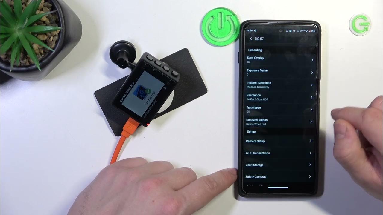 Video thumbnail for How to Manage Garmin DashCam 57 via Application?