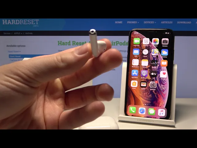 Video thumbnail for How to Check ID Number of AirPods 2nd Gen - Locate APPLE AirPods ID