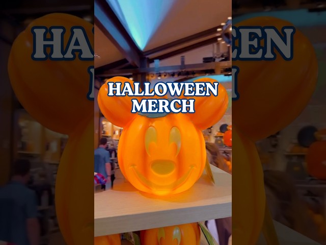 Video thumbnail for Halloween merchandise replaced the 70th merchandise at World of Disney in Downtown Disney District!