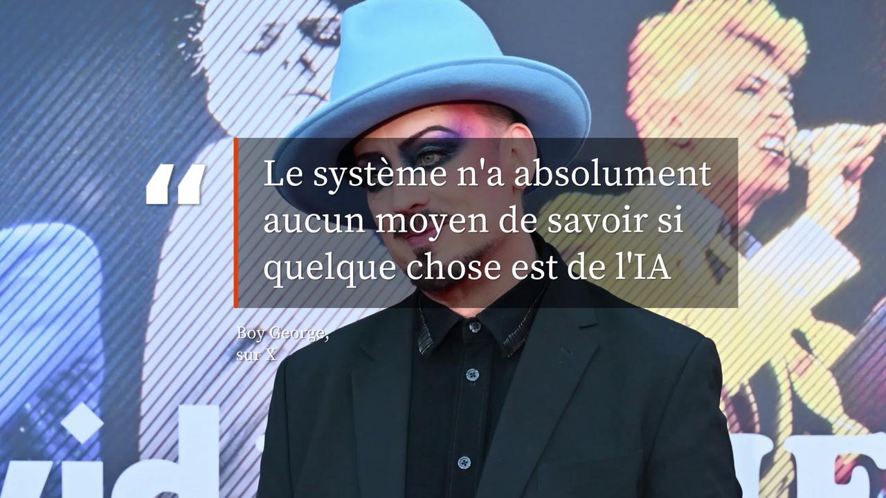 Video thumbnail for Selon Boy George, Bandcamp «cède aux antisémites».