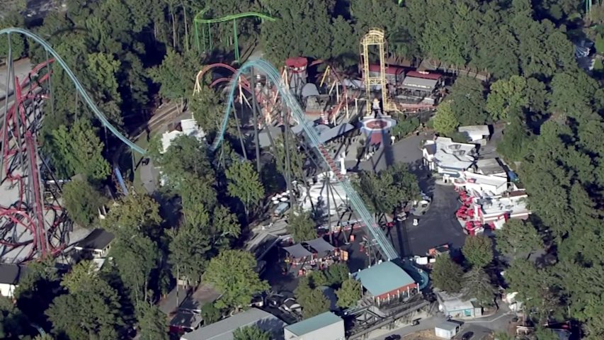 Video thumbnail for Six Flags Great Adventure's Nitro closed after fatal incident on similar ride in Georgia
