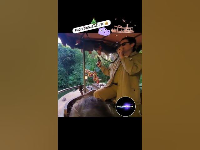 Video thumbnail for From this Jingle Cruise skipper 🎶 I don't want a hippopotamus for Christmas 🤣