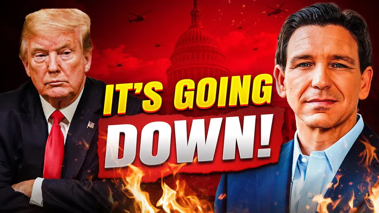 Video thumbnail for the finance zone: ron desantis shocks with 2024 political agenda, trump reaction